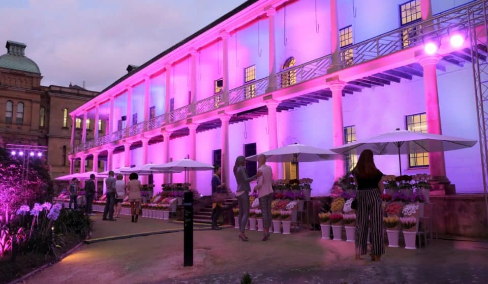 Walk Through A Glow-In-The-Dark Garden And Flower Market At The Mint This February
