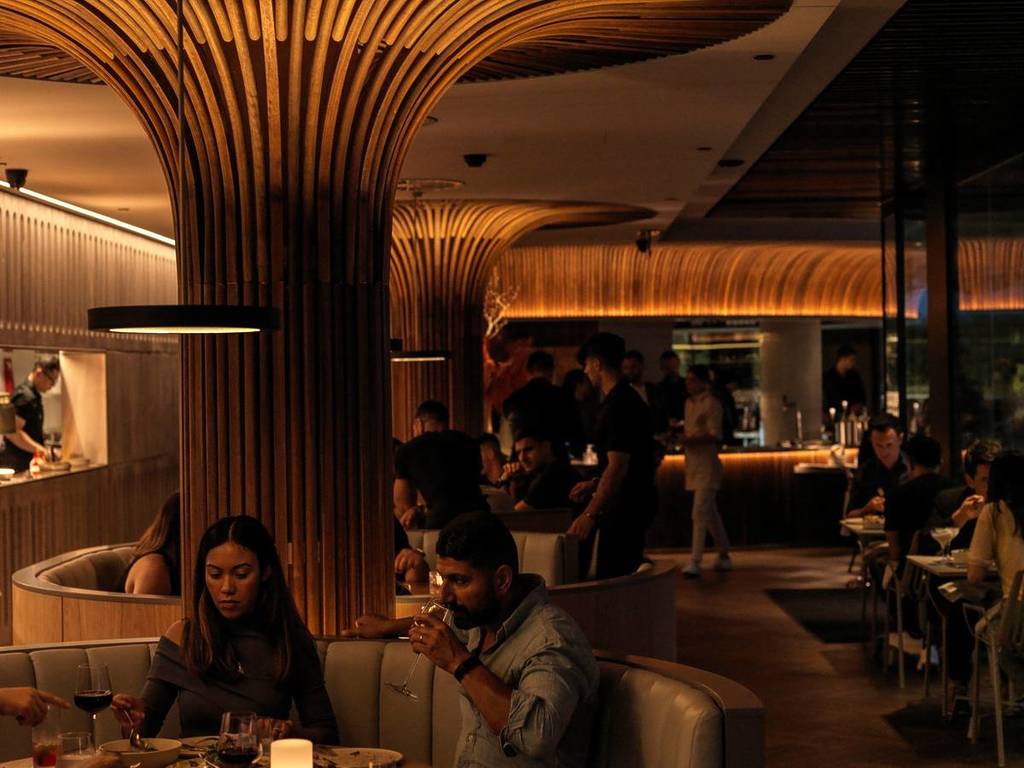 Dim lit evening at aalia's for valentines