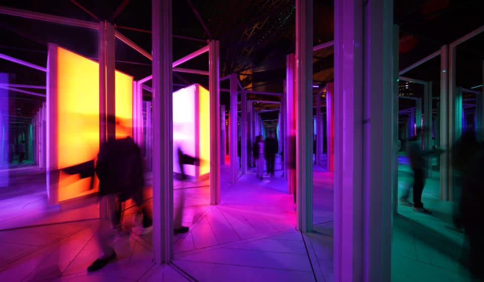 Step Into A Giant Neon-Lit Mirror Maze In Sydney This August