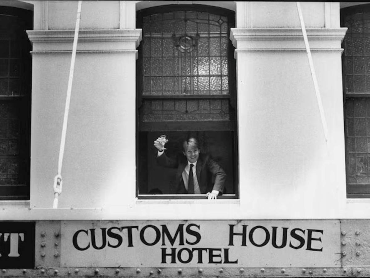 taps talk at customs house hotel