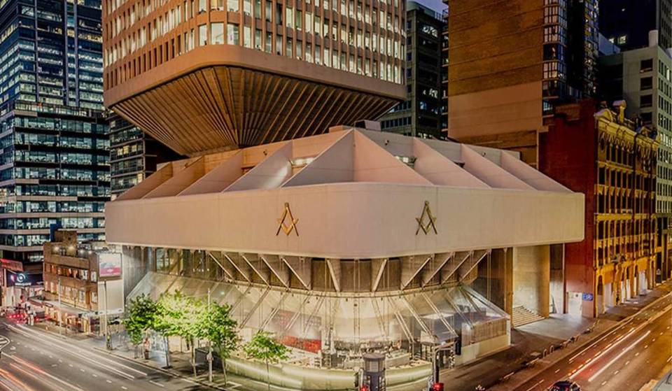 This Brutalist landmark in Sydney’s CBD was actually the grand home of the NSW Freemasons