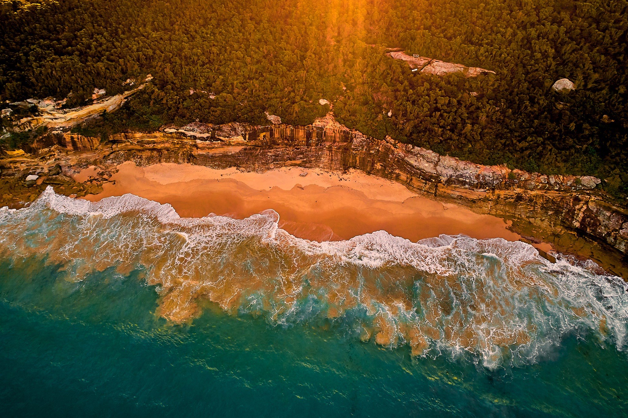 The Most Secluded Beach In Sydney Disappears Completely At High Tide Secret Sydney