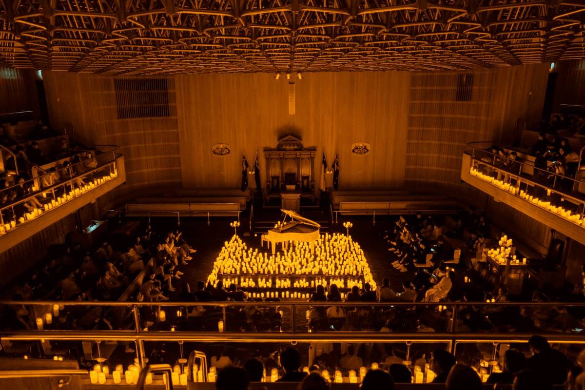 Sydney Masonic Centre Candlelight event series