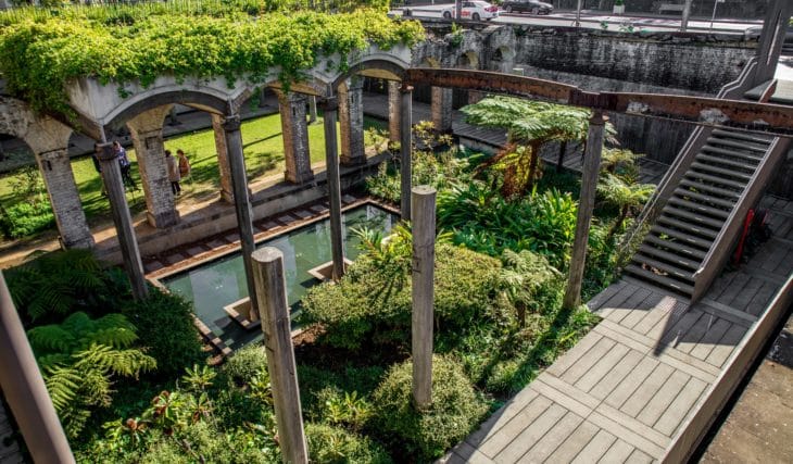 In 1878, this hidden Sydney garden was a two-million-gallon water reservoir — today it looks like an ancient Roman ruin