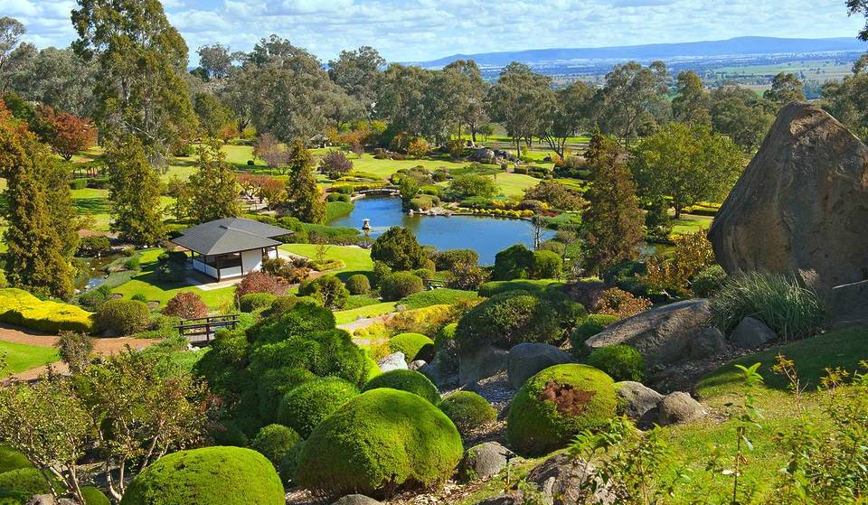 NSW is home to the largest Japanese Garden in the Southern Hemisphere – with lakes, waterfalls and tranquil scenery