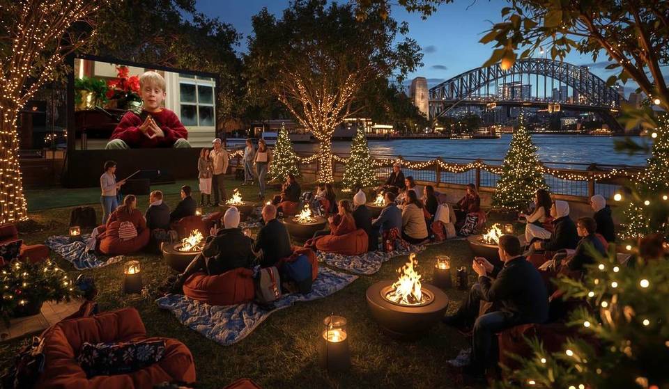An Outdoor Cinema With Firepits, Mulled Wine And Christmas Movies Is Coming To The Rocks