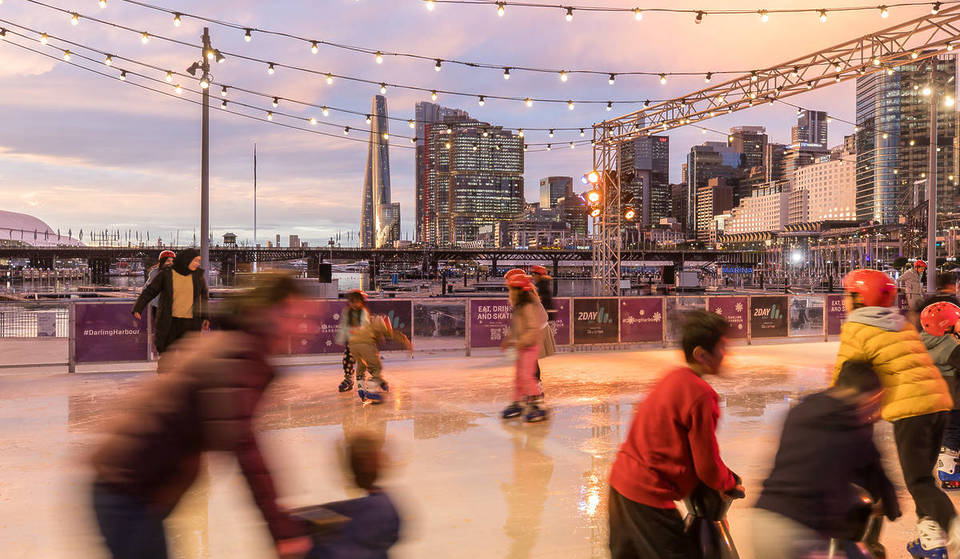 A Fabulous Winter Wonderland, Complete With An Open Air Ice Rink, Will Return To Darling Harbour For The School Holidays
