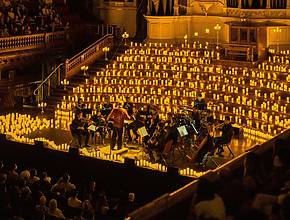 Thousands of glowing candles: Why audiences are leaving five-star reviews for Sydney’s intimate live music experiences