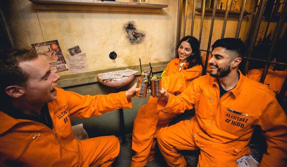 You Can Now Get Locked Up For The Night At Alcotraz, The Epic Immersive Cocktail Experience