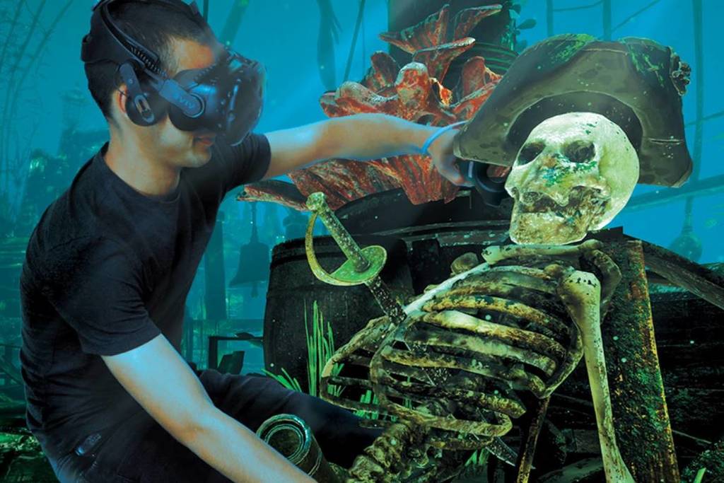 Virtual Room pirate treasure experience