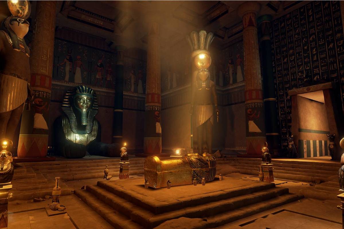 A virtual Ancient Egyptian tomb