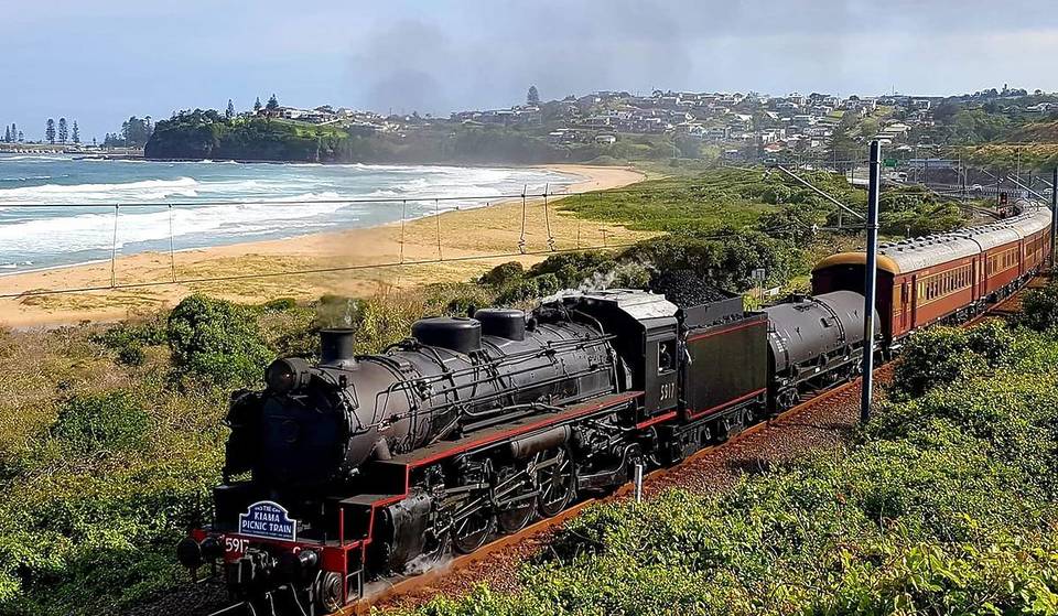 This Scenic Steam Train Ride From Sydney Is Back For Spring – With Vibrant Scenery And Stunning Coastal Views