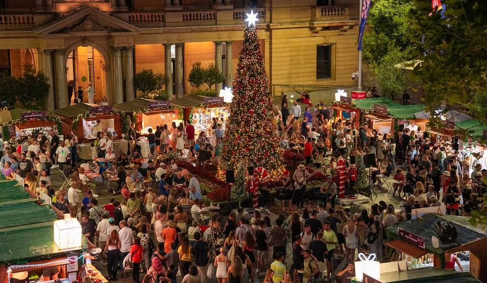 Sydney&#8217;s Biggest Christmas Night Market Is Returning This December – With Wooden Chalets, Street Food And Sparkling Lights