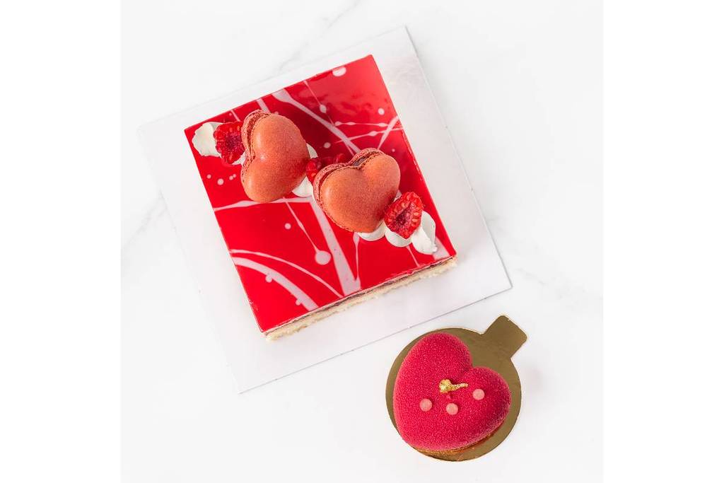 Coconut-Raspberry cakes and bites