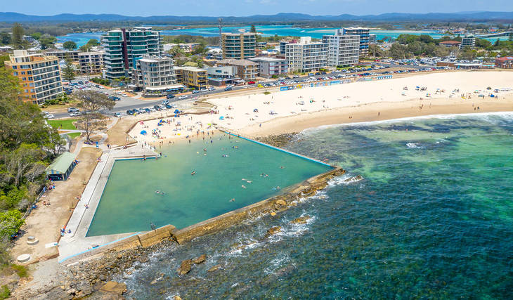 This coastal town in NSW is the perfect low-cost alternative to Byron Bay – with turquoise waters and whale watching