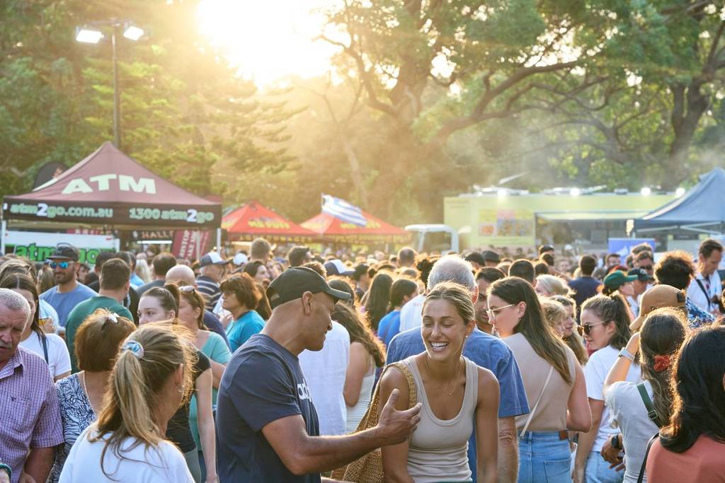 Sydney Greek Summer Festival crowds