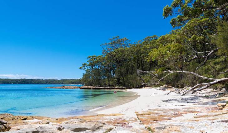 This national park in NSW is at its prettiest in winter – with white sand beaches, whale watching and turquoise waters