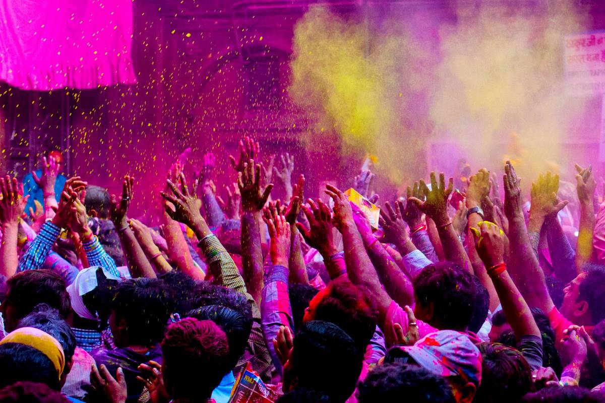 holi celebration