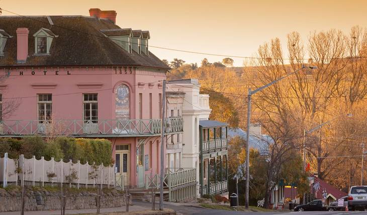 The only heritage-listed town in NSW is also its prettiest winter escape – with cosy eateries and vintage charm