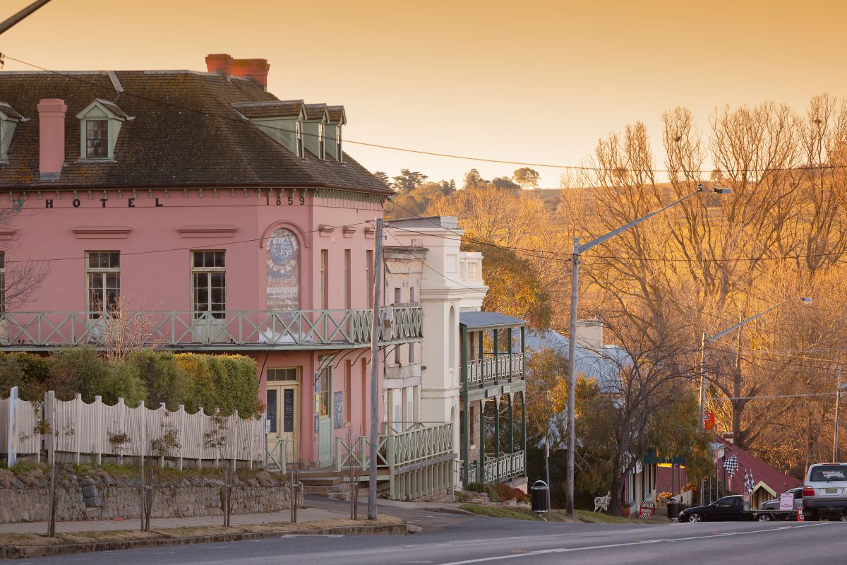 The only heritage-listed town in NSW is also its prettiest winter escape – with cosy eateries and vintage charm