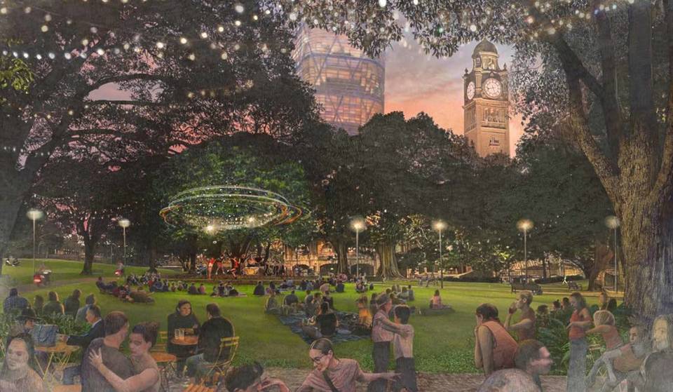 After 157 Years, Sydney Is Finally Transforming This Historic CBD Park As Part Of A $44 Million Masterplan With Larger Lawns, Moveable Seating &amp; A Bandstand Playspace