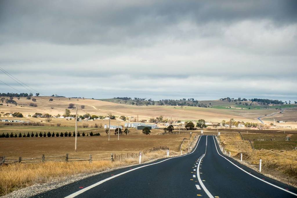 open roads in regional nsw