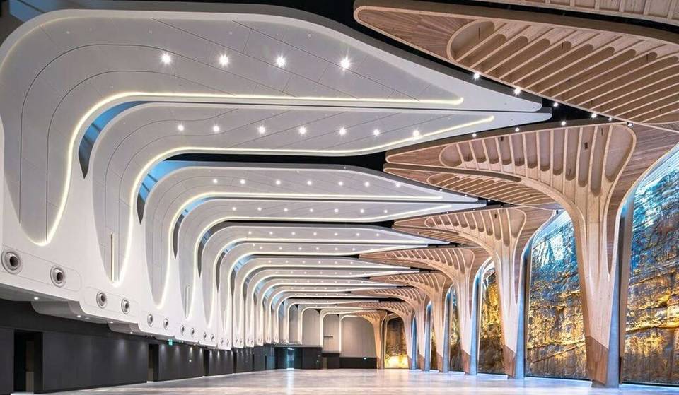 Sydney’s new 10,000-square-metre underground arts hub opens this weekend in Barangaroo with giant timber trees and 14-metre sandstone walls — and it’s throwing a massive free two-day festival