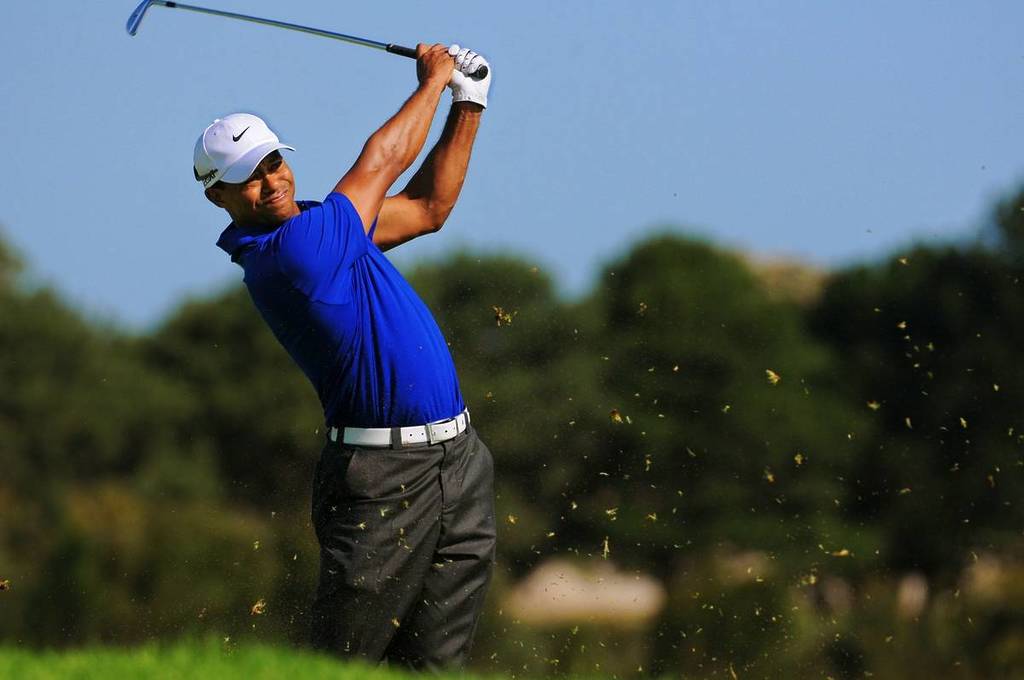 australia pga championship with tiger woods at the lakes in sydney for gold tournament