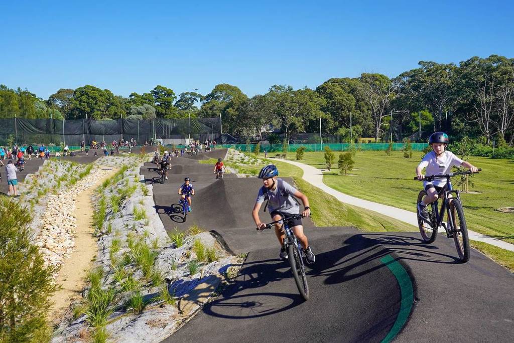 deepwater pump track in sydney