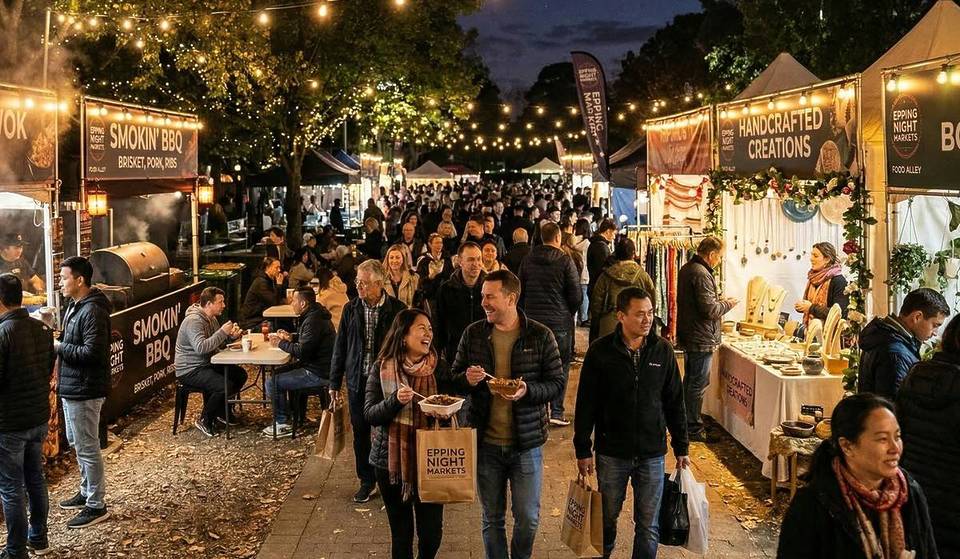 This Fast-Growing Sydney Suburb Is Getting Its First-Ever Night Market – Launching Tonight