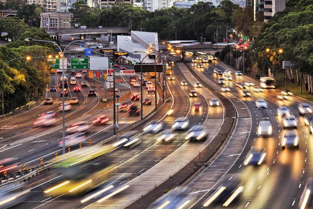 NSW traffic in sydney