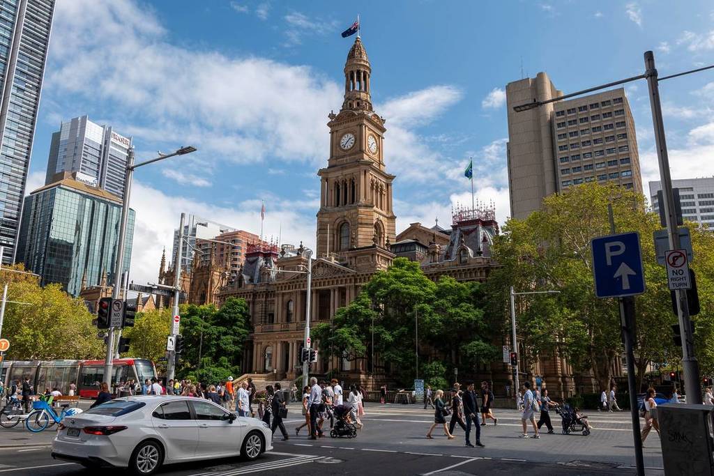 sydney cbd traffic 