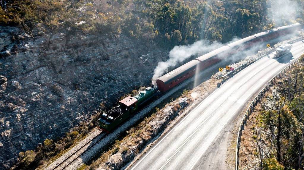 railway in blue mountains nsw