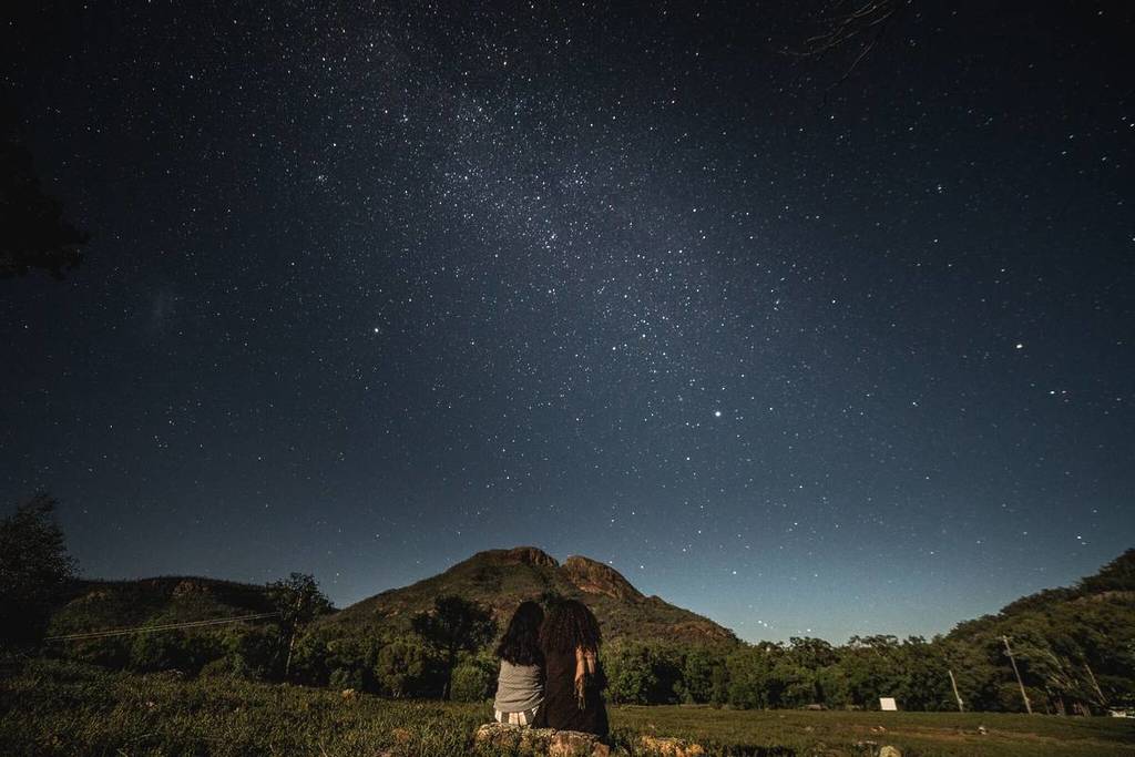 warrumbungles camping at night