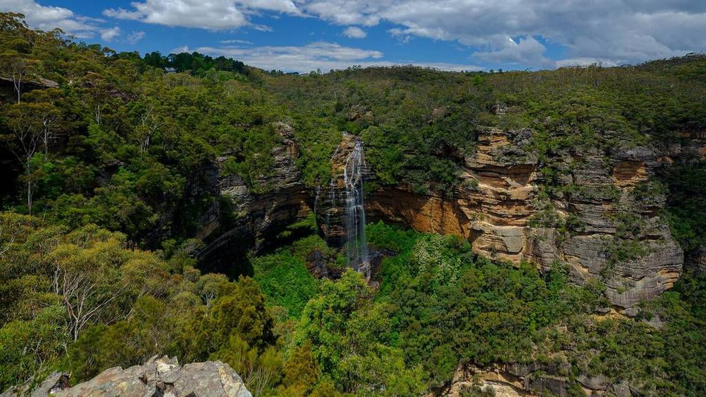 wentworth falls in blue mountains nsw 