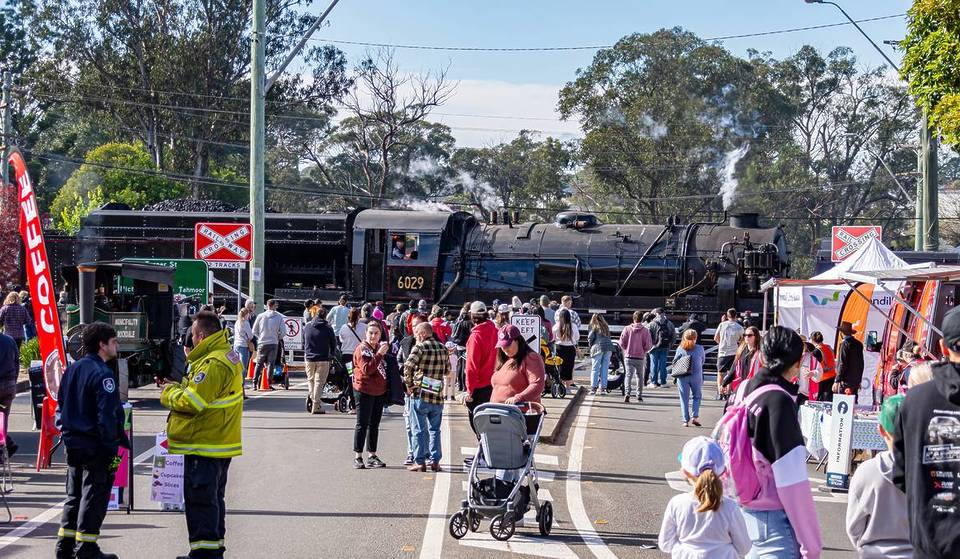 This charming southwest Sydney suburb is hosting a giant festival this weekend – with steam train rides and markets