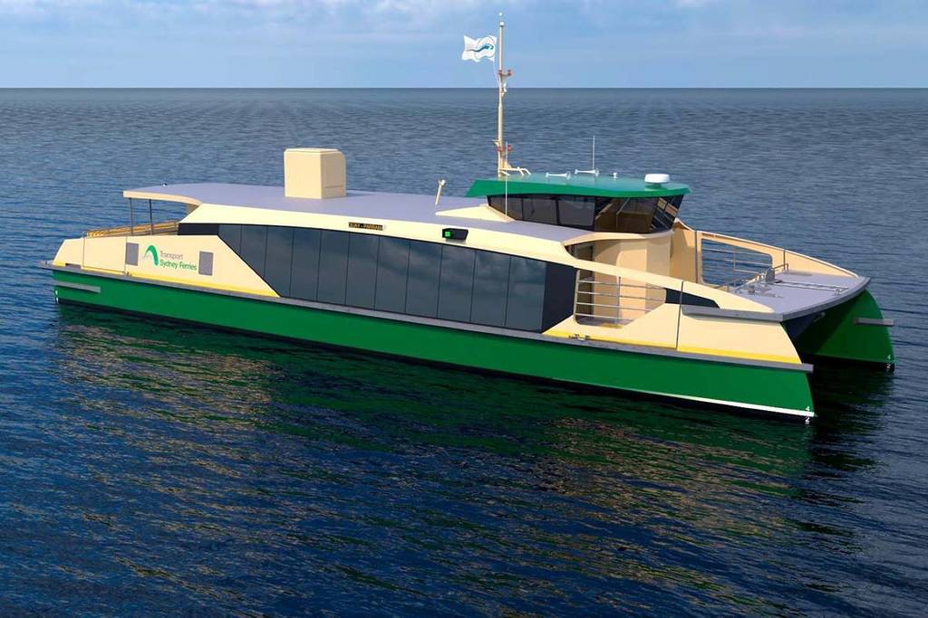 new electric sydney ferry