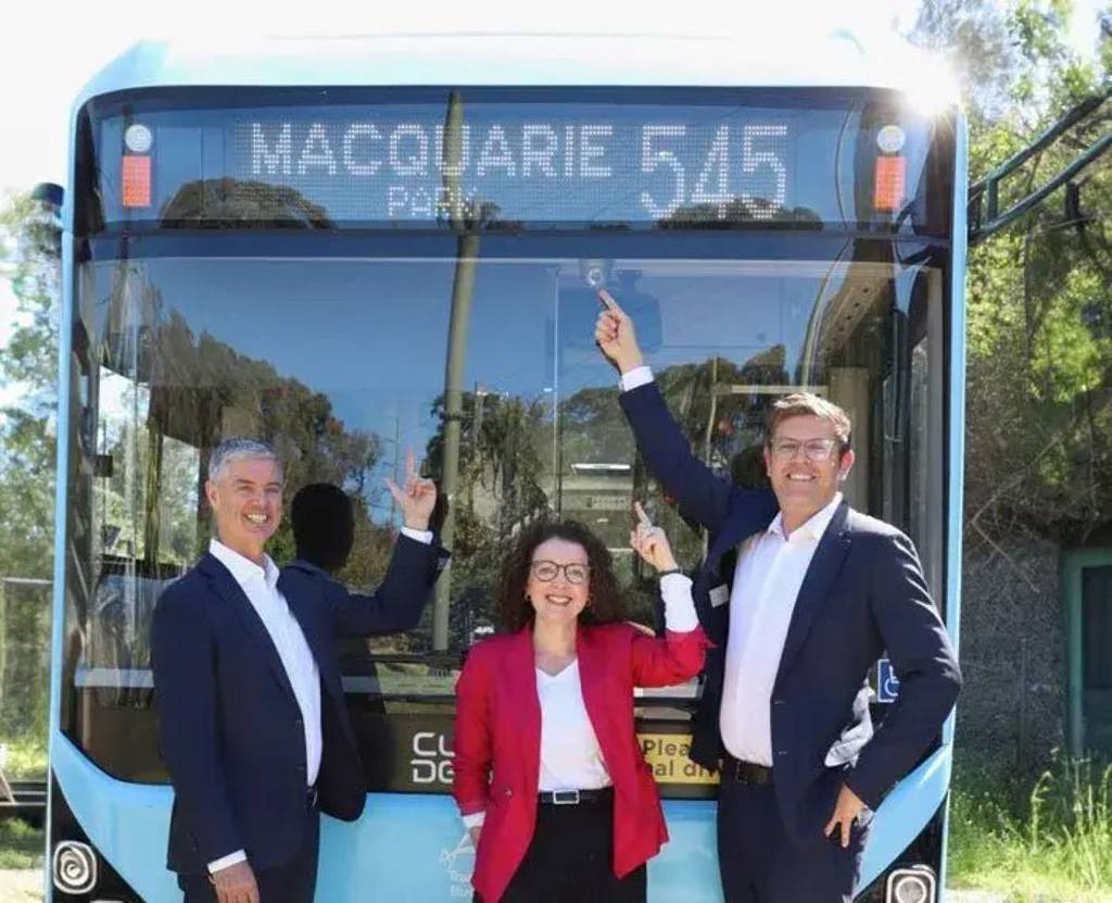 sydney macquarie park bus depot