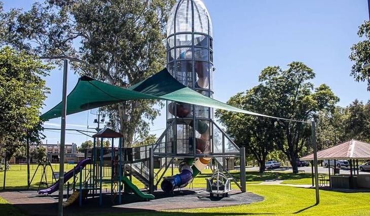 The 50-year-old ‘space-age’ playground relic hidden in regional NSW just got heritage-listed for its secret ties to the moon landing