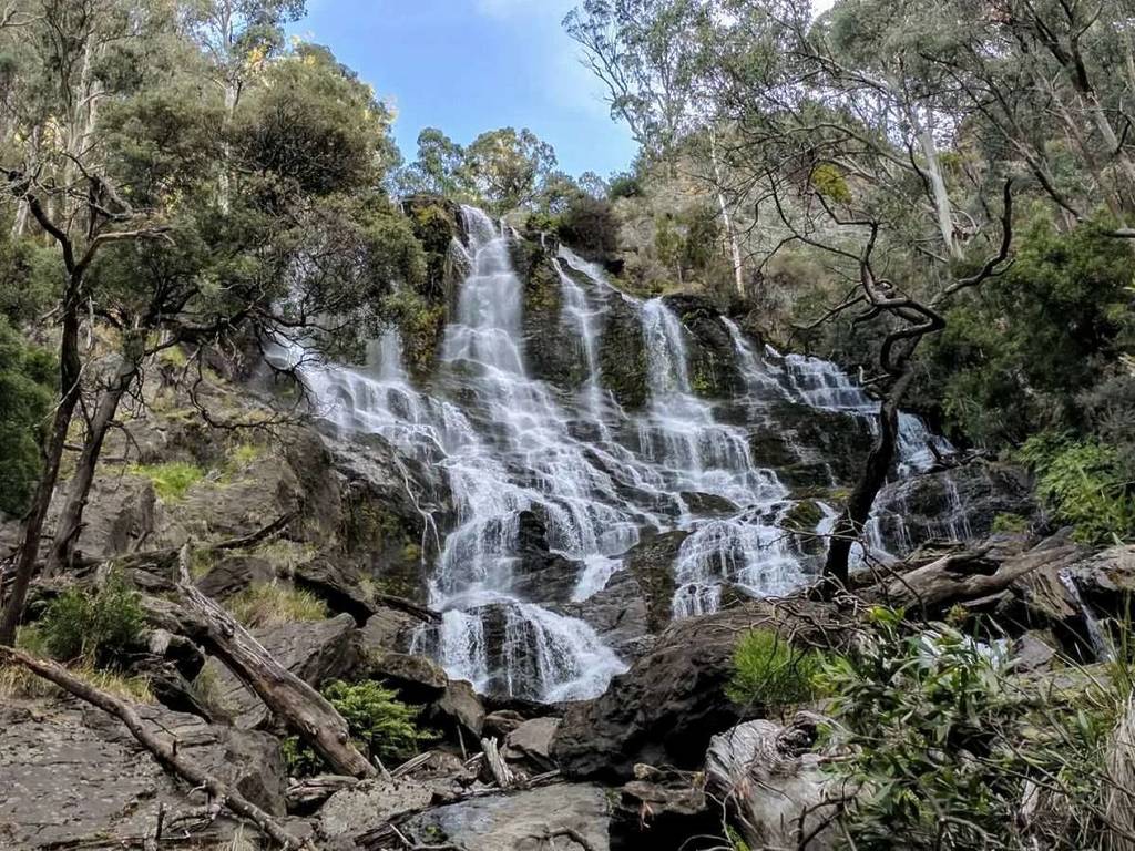 buddong falls in riverina nsw 