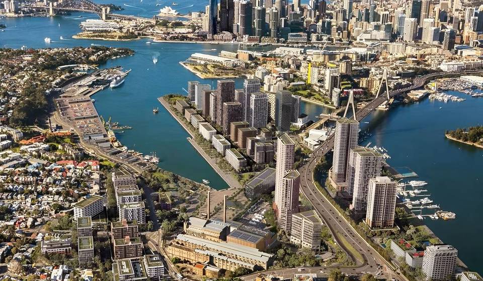 The massive 77-hectare plan to transform Sydney’s Bays West and Blackwattle Bay — with a 4.5-acre waterfront park and a new ferry terminal