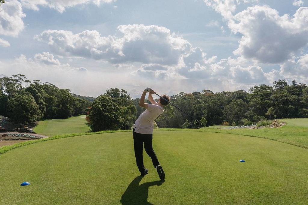 12 hole golf course at newgreens chatswood golf club, sydney