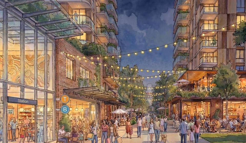 One of Sydney’s busiest suburbs is getting a major overhaul – with 3,000 new homes and a revamped town square