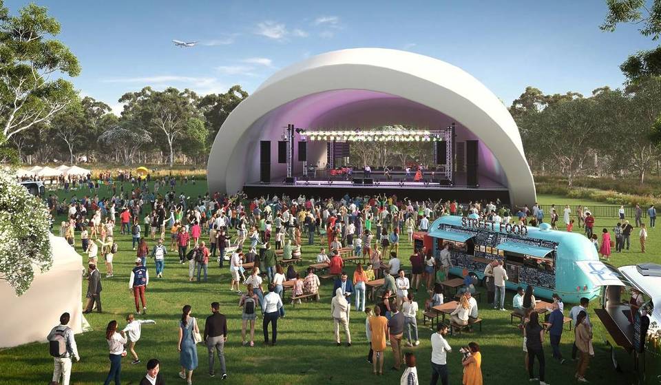 Sydney’s first new city in a century hosts a free futuristic festival this weekend — featuring music, food trucks &amp; interactive installations