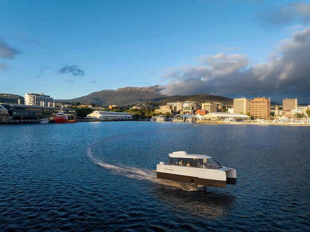 flying ferry from New Zealand