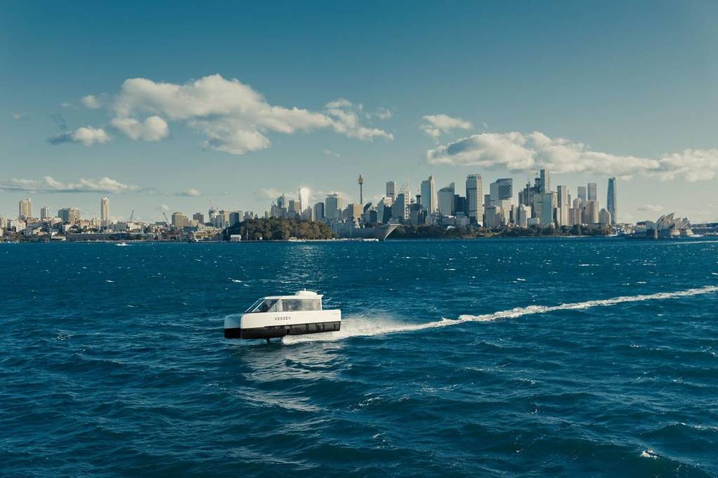 Sydney's electric hydrofoiling vessels