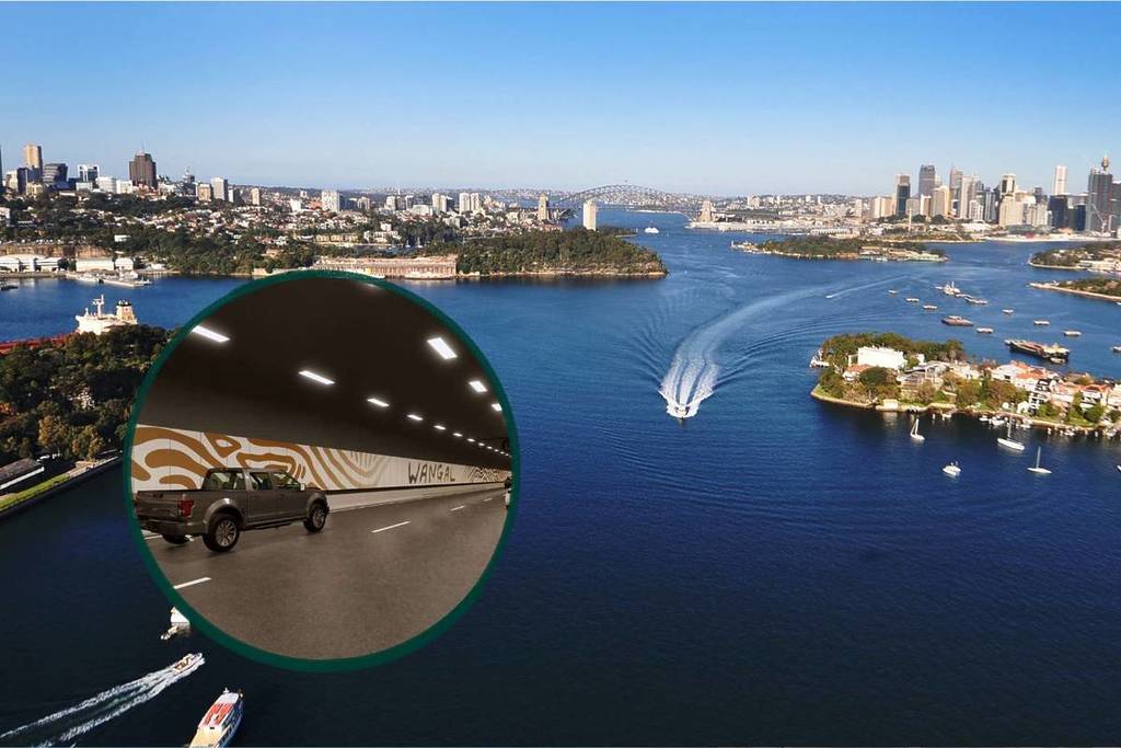 Sydney's underwater western harbour tunnel