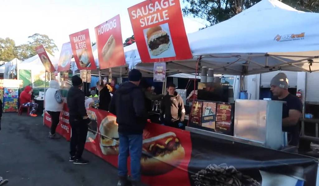food stalls at pinoy made market in sydney