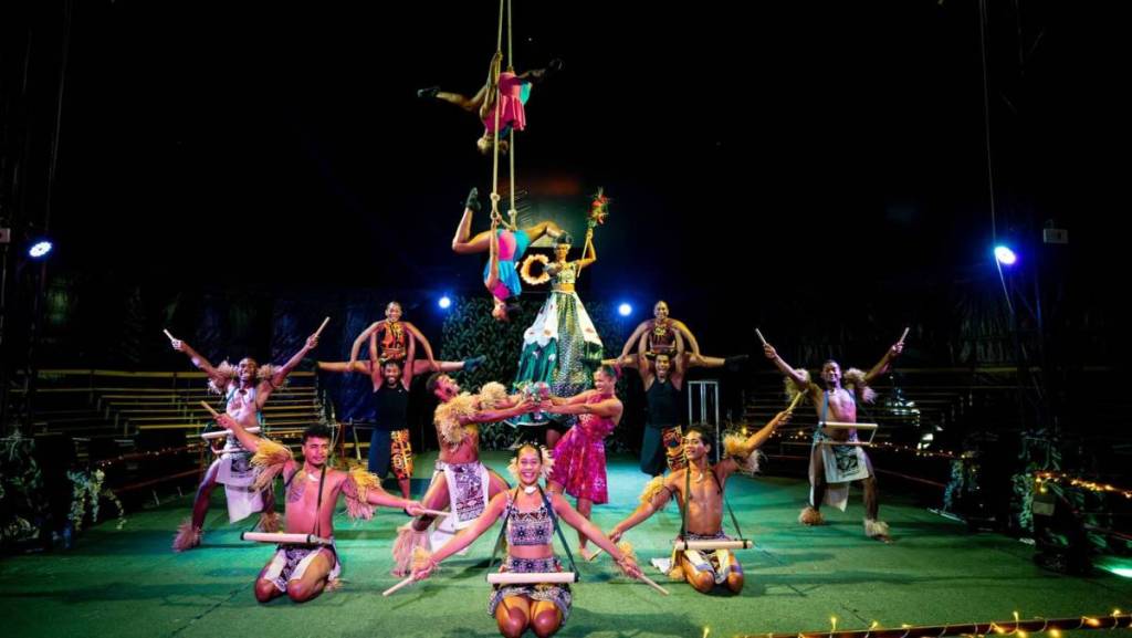 Run away to the circus with this spectacular Fijian adventure arriving under the big top in December