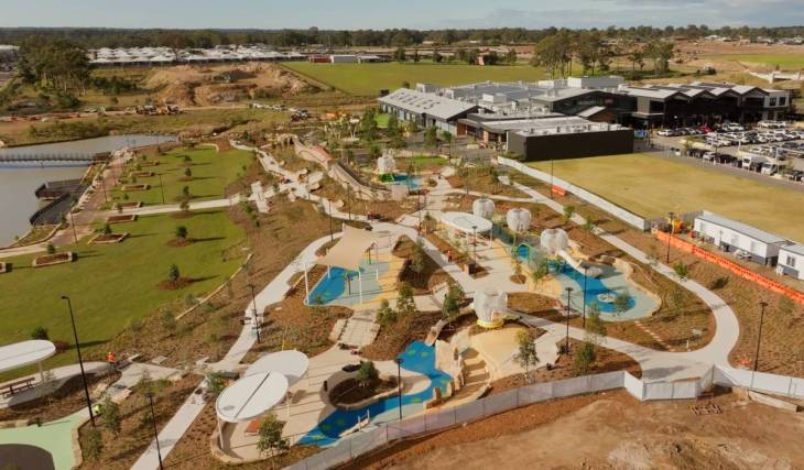 This growing Sydney suburb is getting a huge new lakeside park – with a playground, boardwalks and walking trails